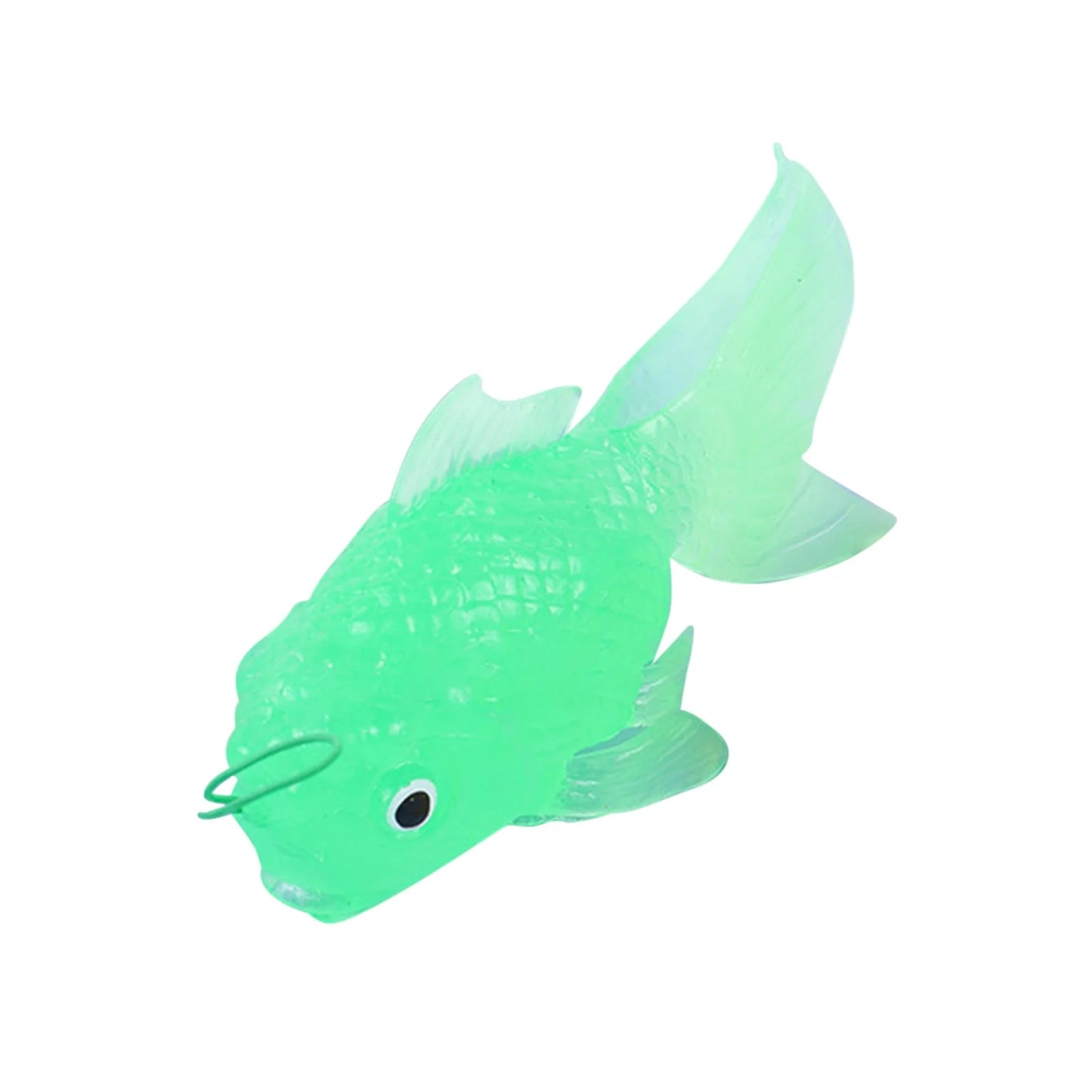 Kids Toys 5PCS Floating Simulation Goldfish 14.5CM Translucent Soft TPR Floating Marine Children'S Fish Fishing Toy Halloween Toys Gifts, Christmas Gifts, Birthday Gifts