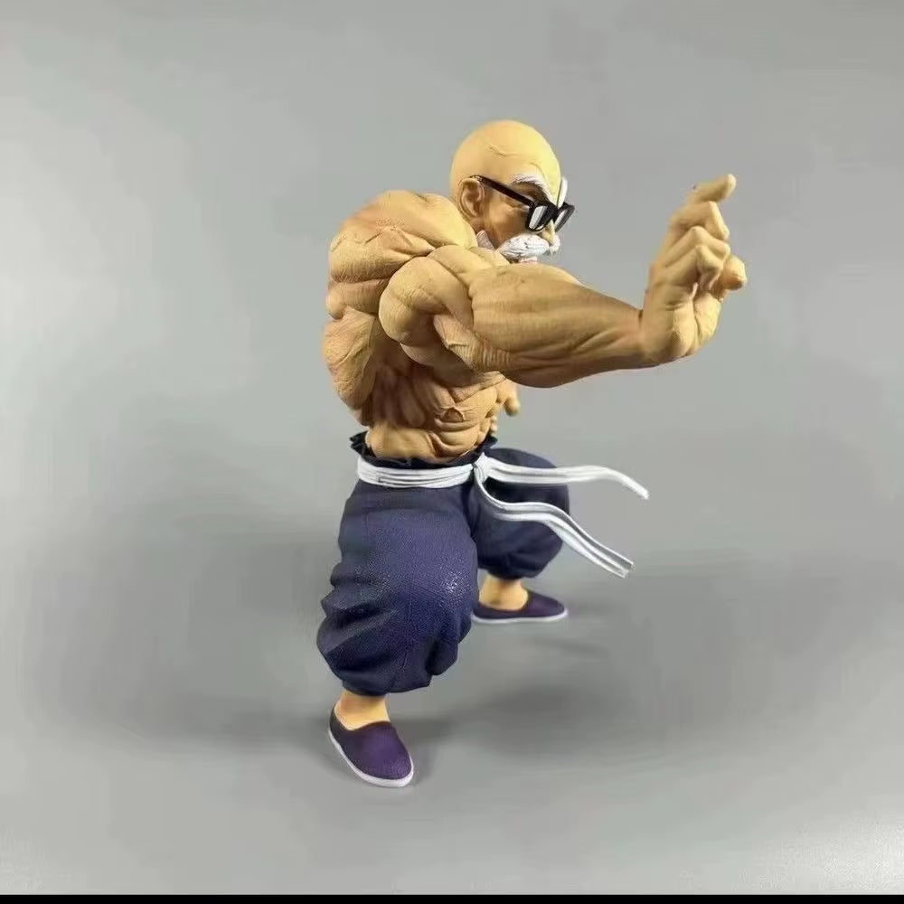 New 10Cm Anime Dragon Ball Figures Muscle Kame Sennin Master Roshi Action Figure PVC Collection Model Toys for Gifts